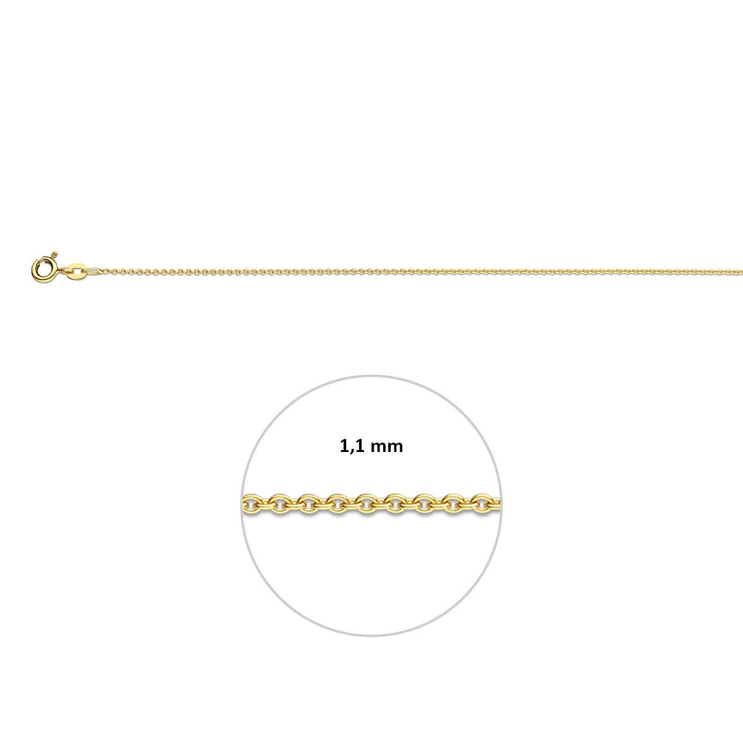 9k Geelgouden Anker Ketting