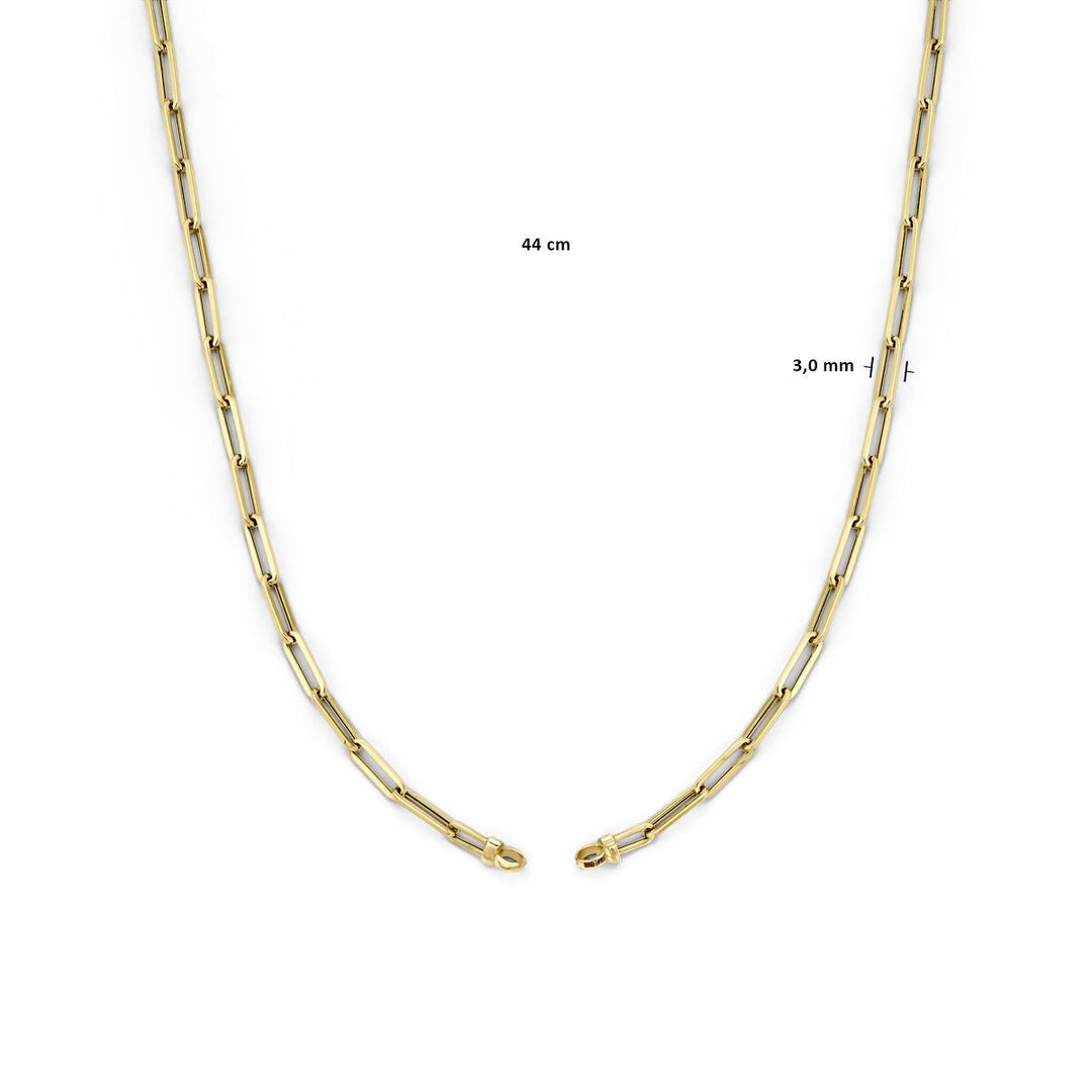 14k Geelgouden Collier zonder Slot