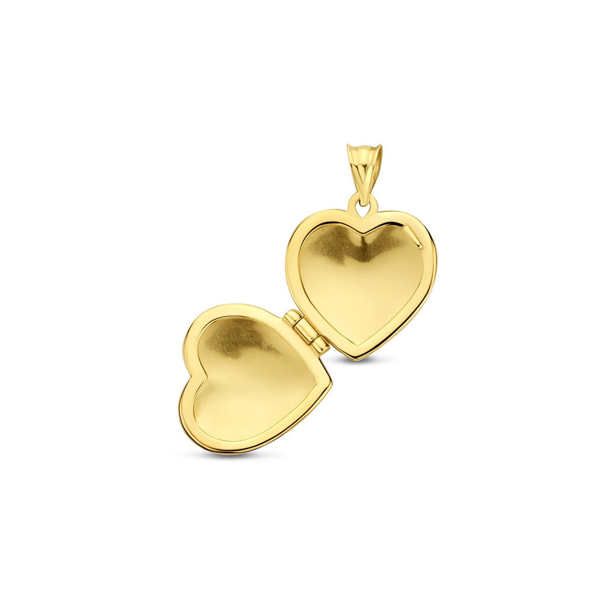 9k Geelgouden Hartjes Medaillon 15 mm