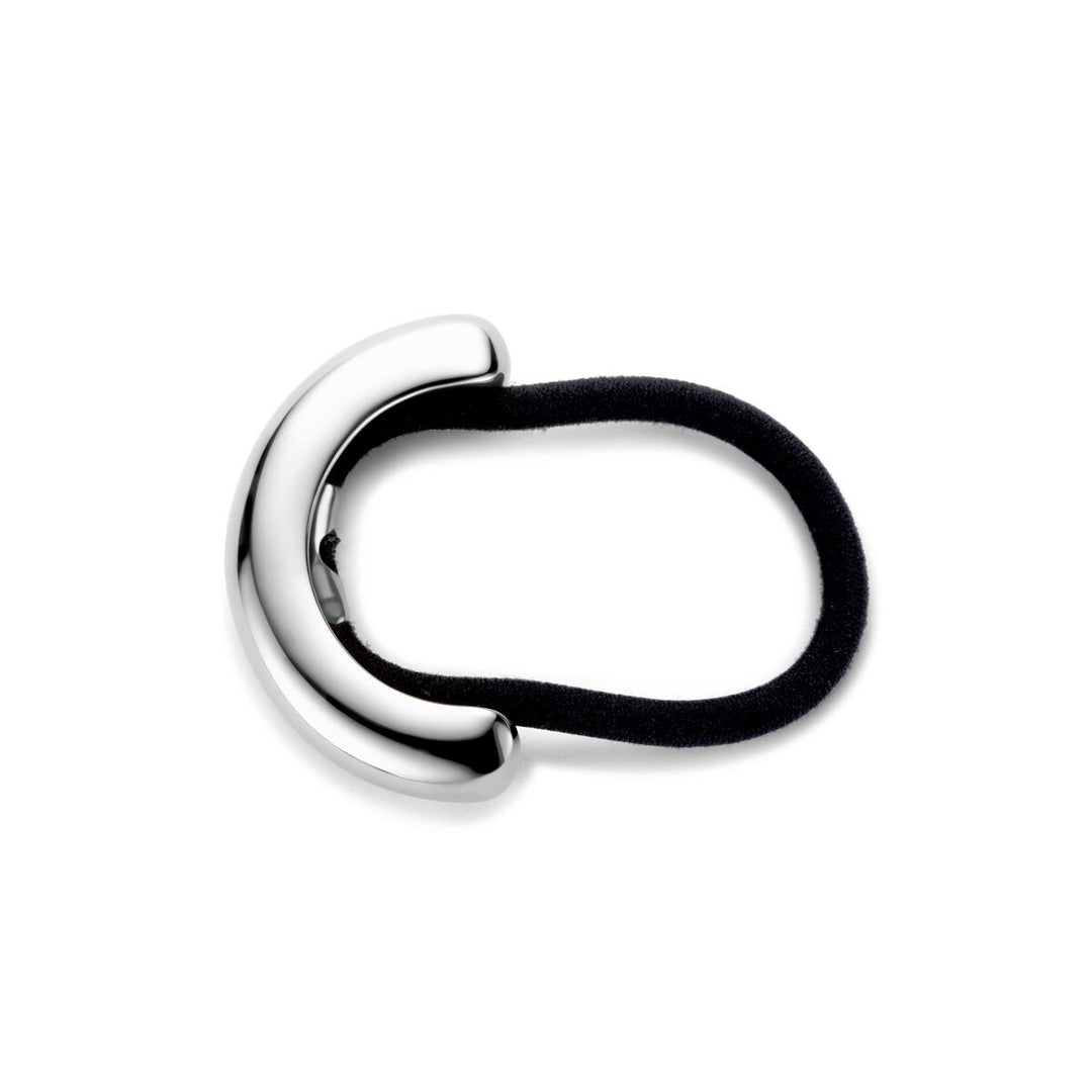 Stalen hair cuff zilverkleurig – minimalistisch haaraccessoire