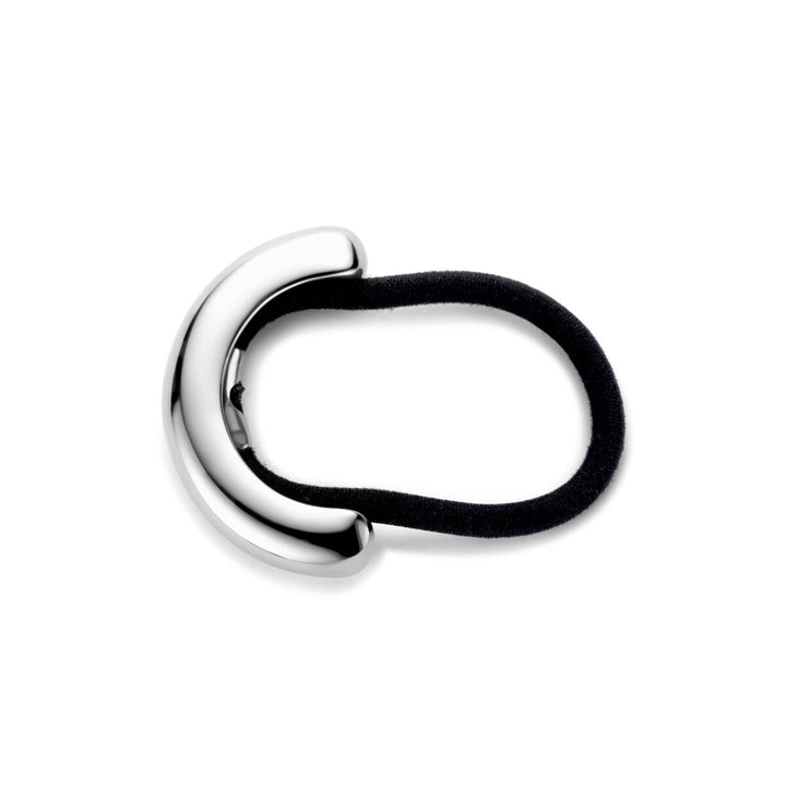 Stalen hair cuff zilverkleurig – minimalistisch haaraccessoire