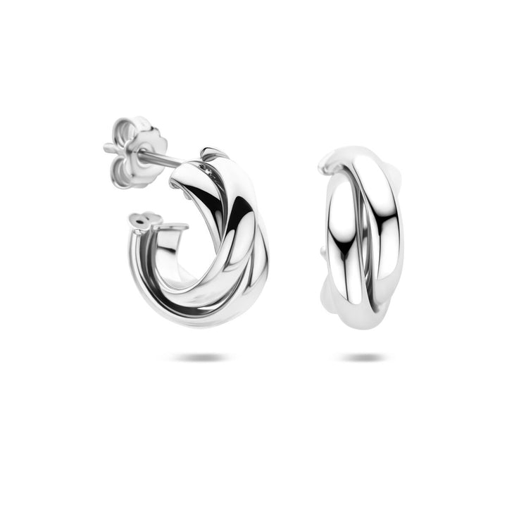 Zilveren stekeroorringen – gerhodineerd 925 zilver