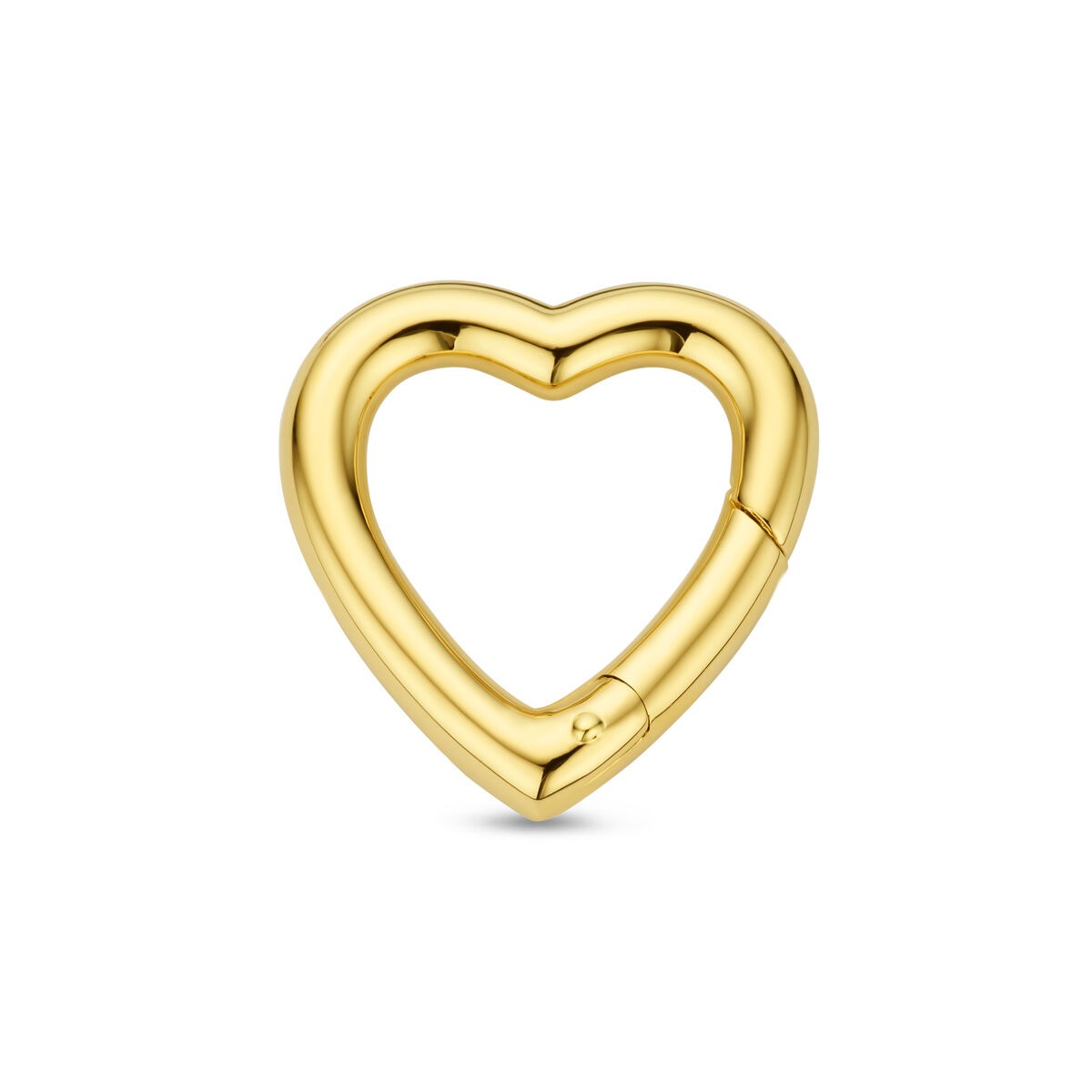 14k Geelgouden Connector Hartje