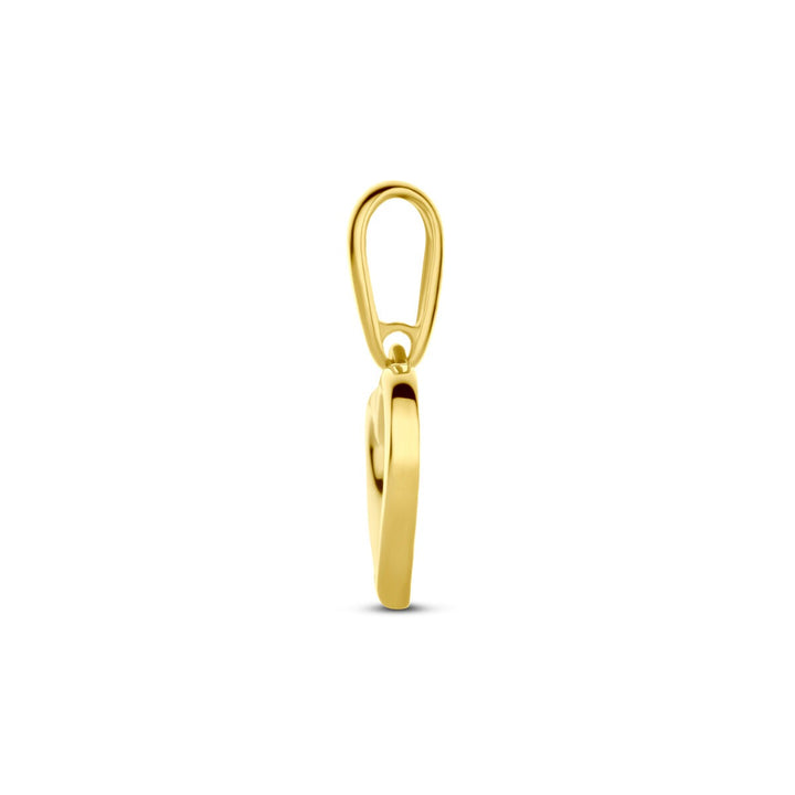 14k Geelgouden Hanger met Hart – Symbool van Liefde