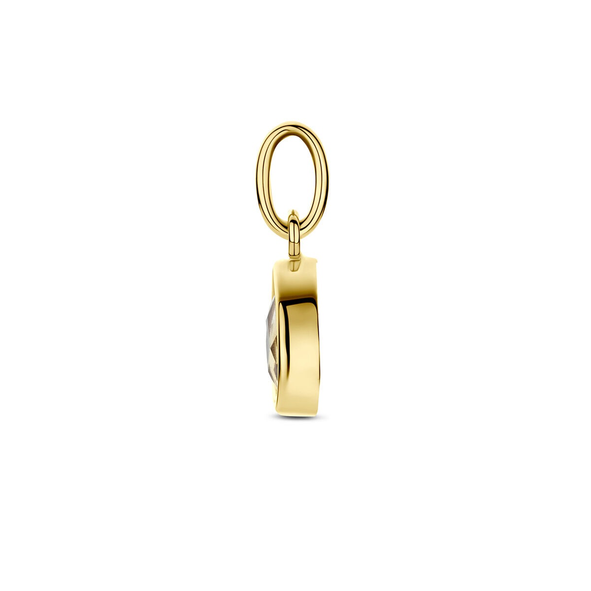 9k Geelgouden hanger met citrien