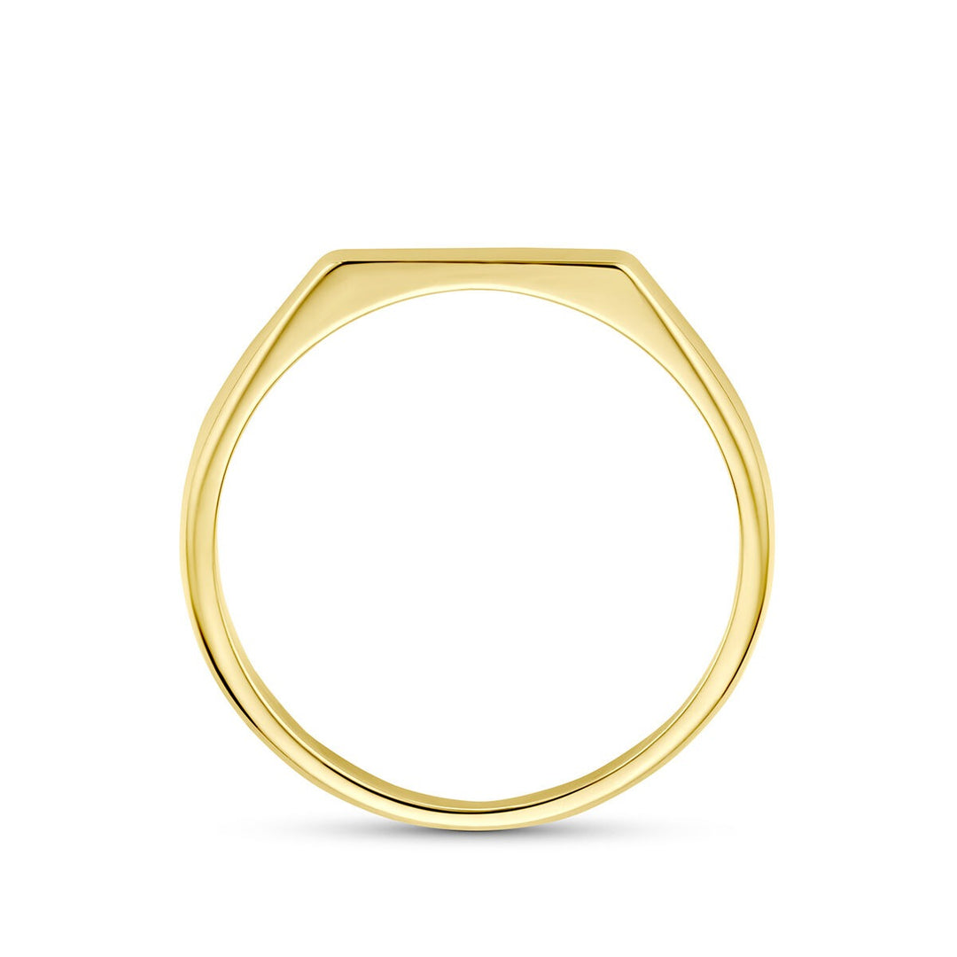 9k Geelgouden graveerring