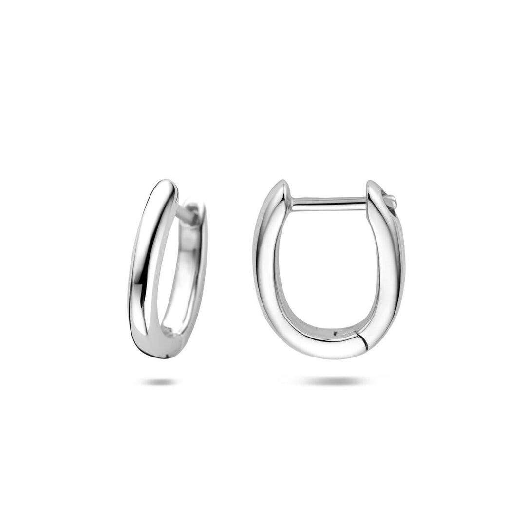 Zilveren klapoorringen – gerhodineerd 925 zilver