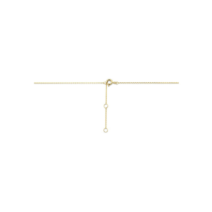 14k Geelgouden Collier met Hart en Infinity