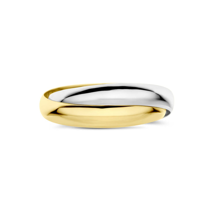 14k bicolor gouden ring