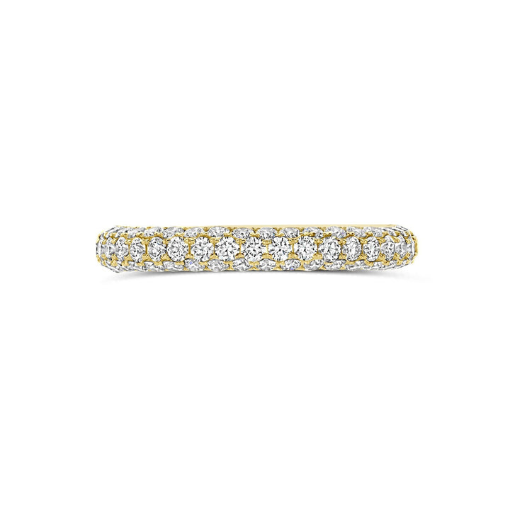 14k geelgouden ring met diamant 1.24ct