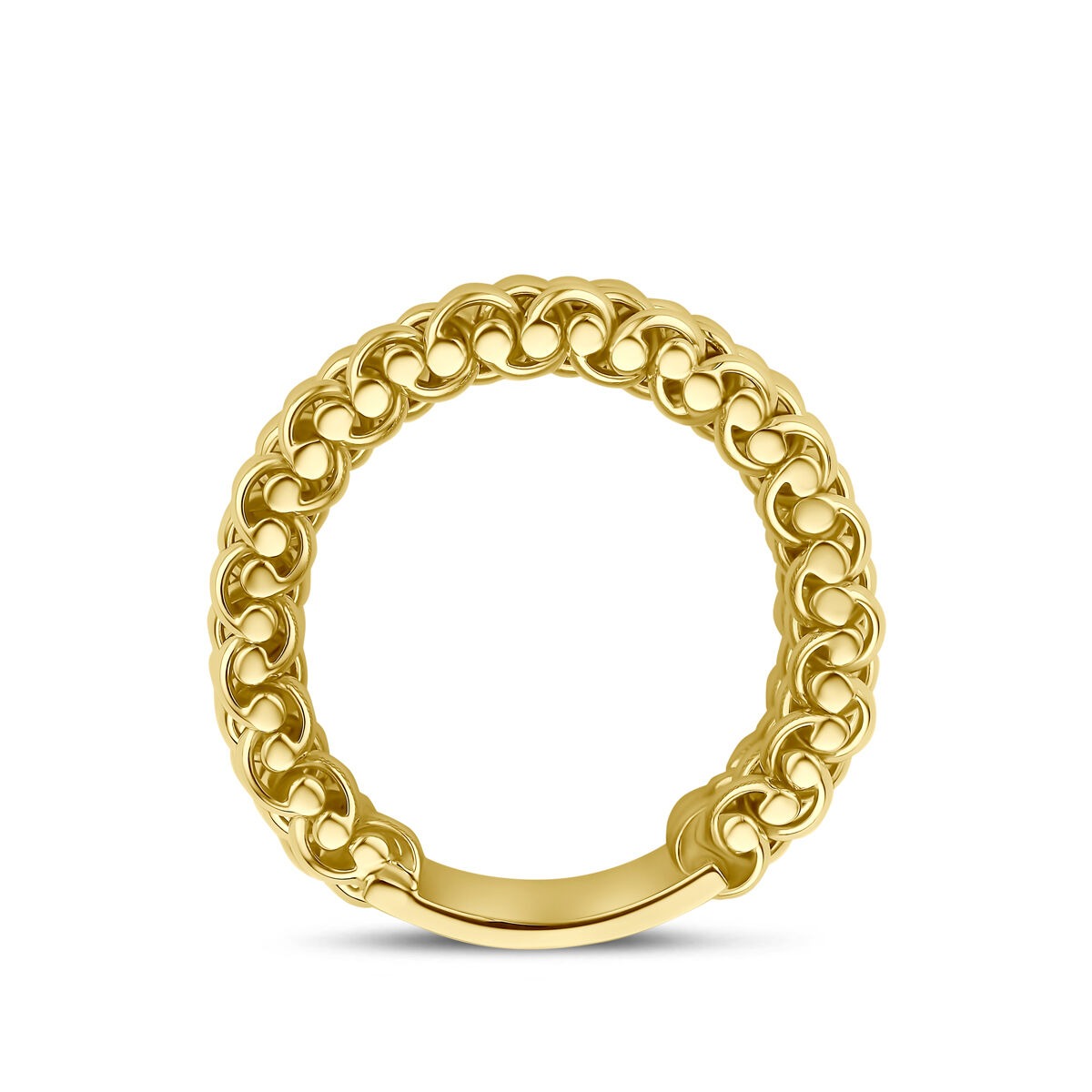 14k geelgouden dames ring