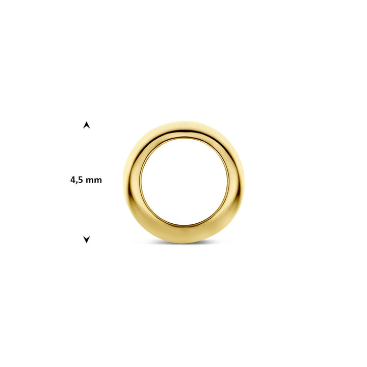 9k Geelgouden Hanger Rondje