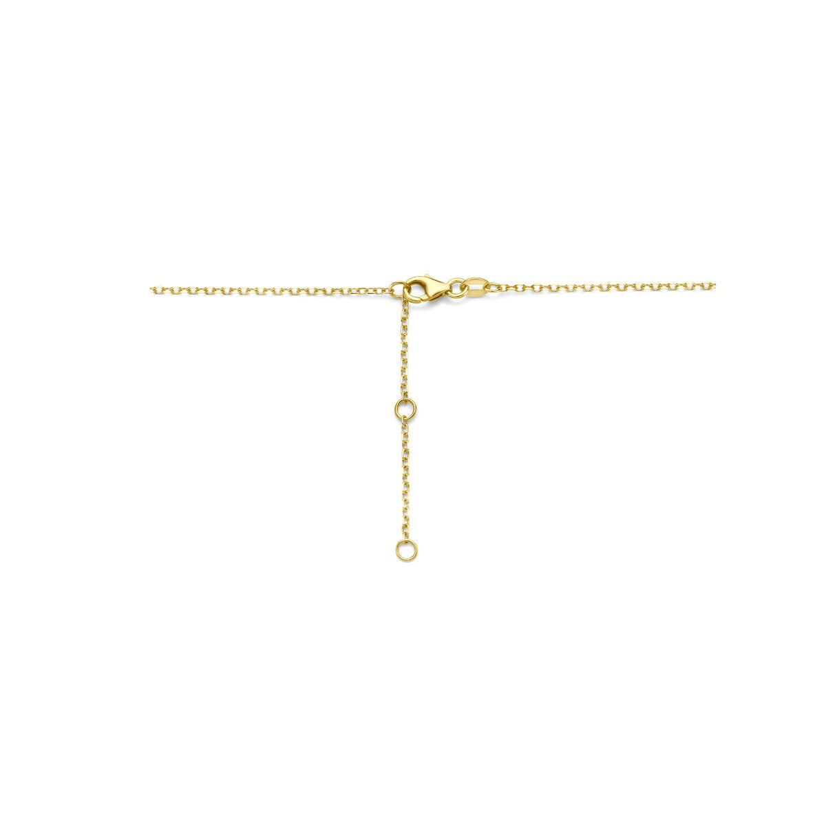 14k Geelgouden koffieboon ketting