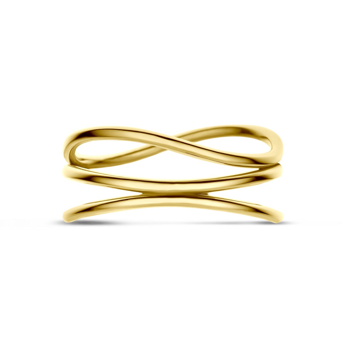 14k Geelgouden Ring 8,5 mm Dames