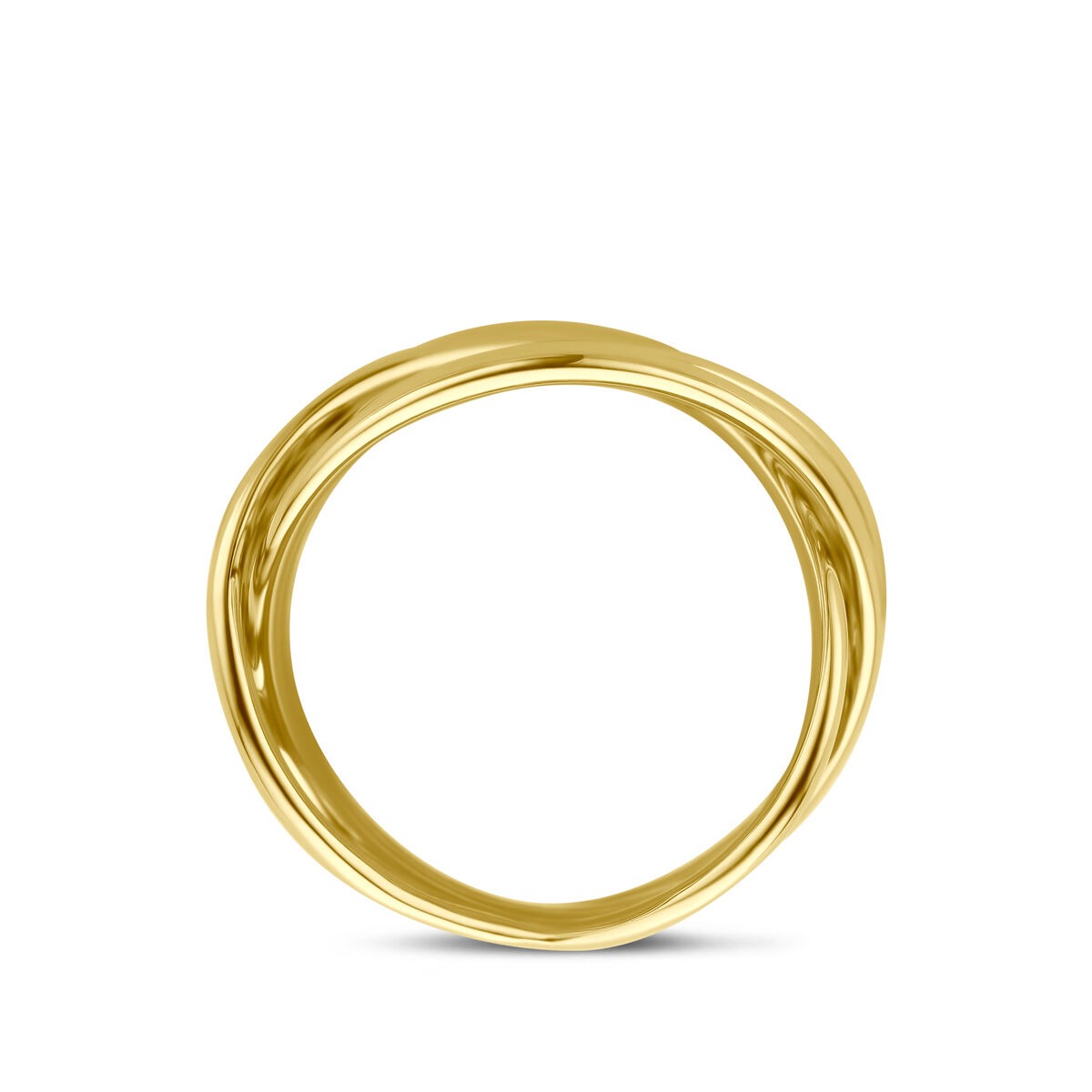 14k geelgouden dames ring