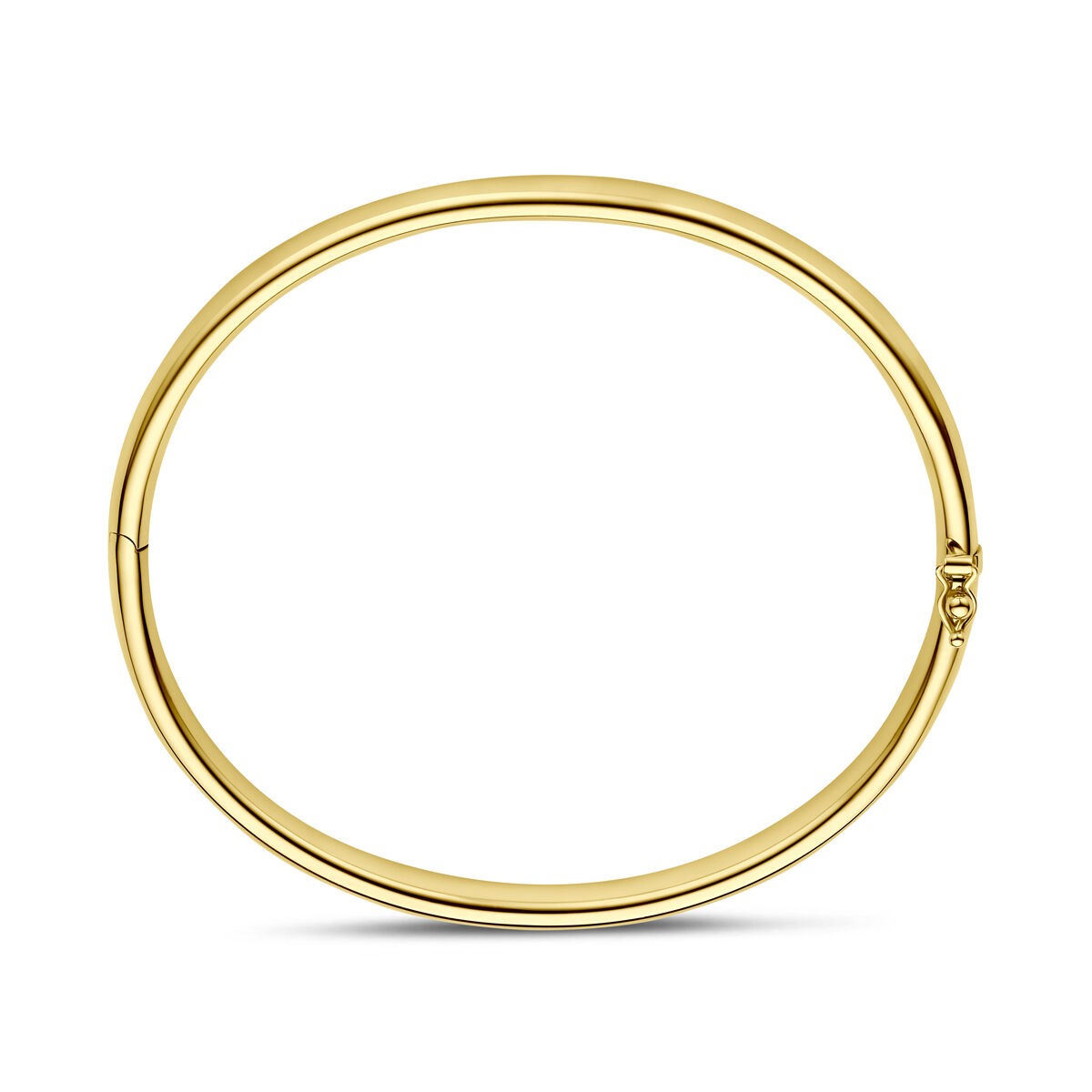 14k Geelgoud Silgold Bangle Armband