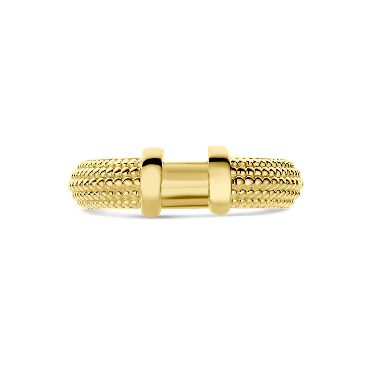 14k geelgouden dames ring