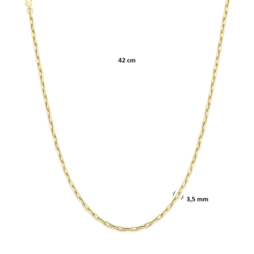 14k Gouden anker ketting