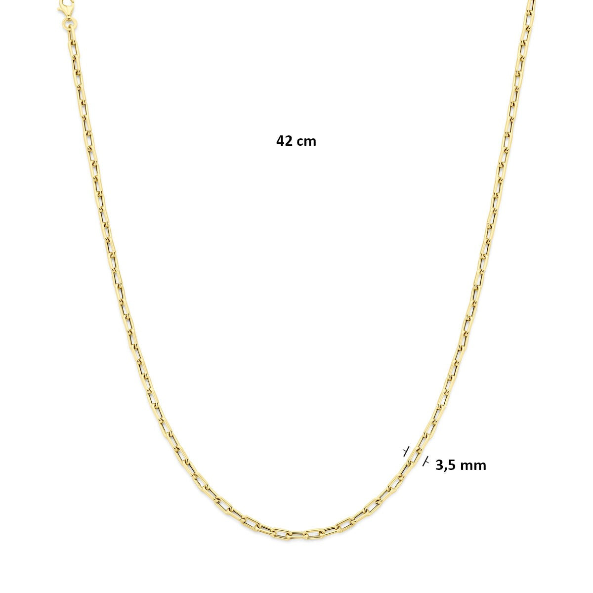 14k Gouden anker ketting