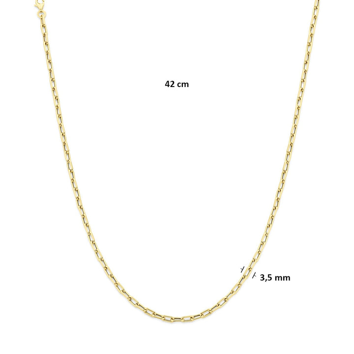 14k Gouden anker ketting