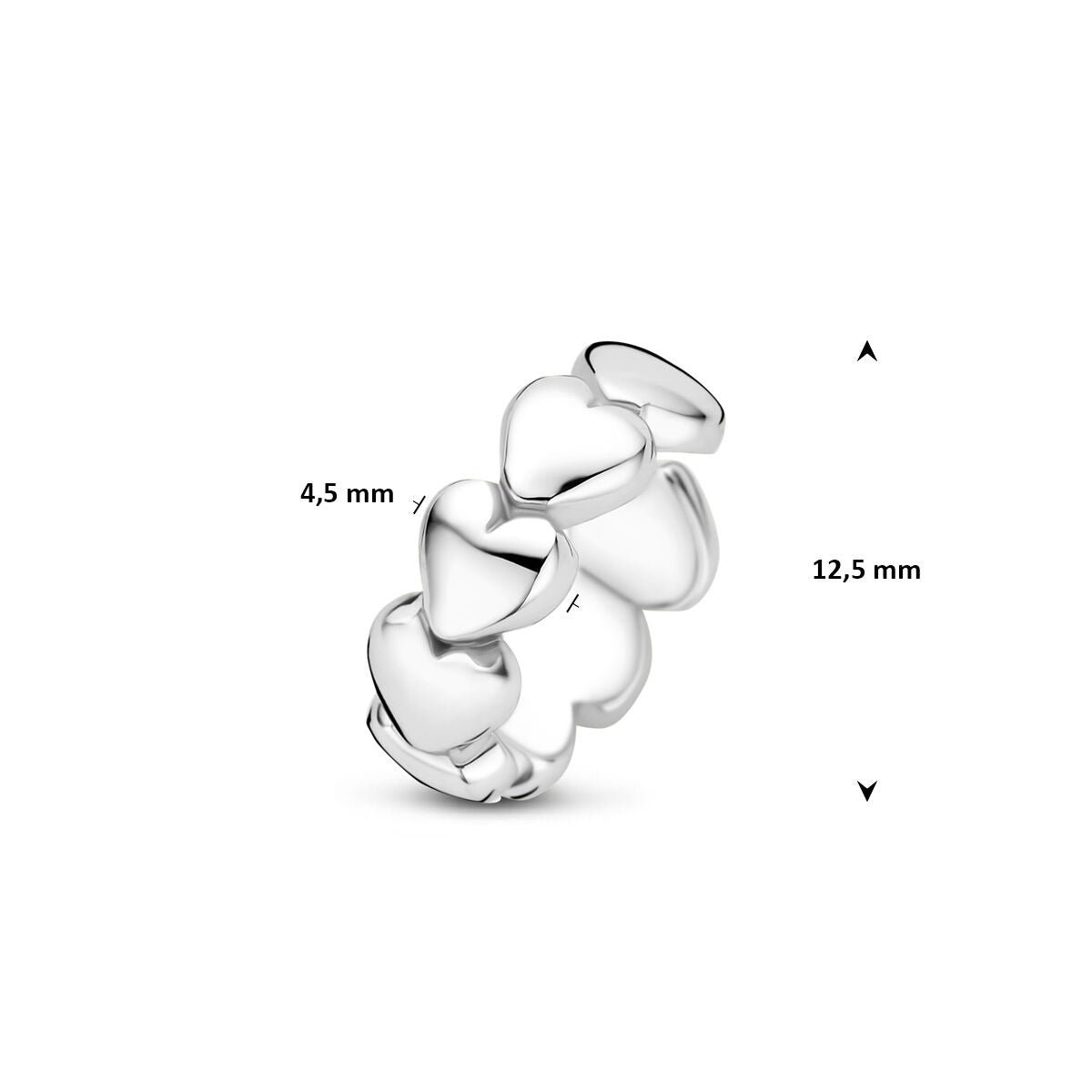 925 Zilveren ear cuff