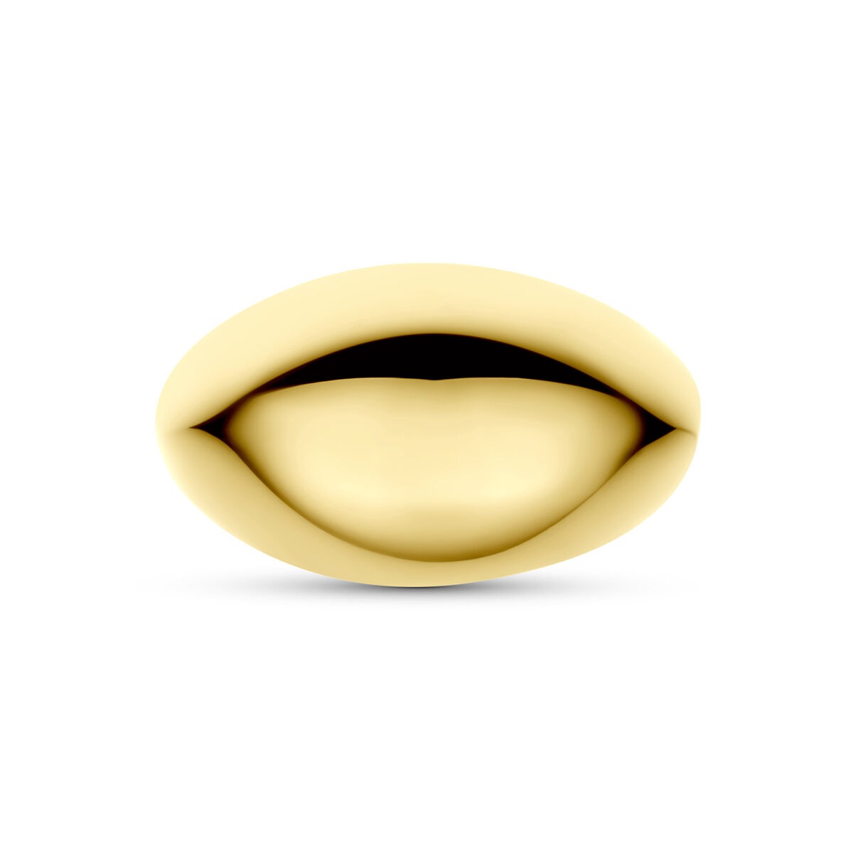 14k geelgouden dames ring