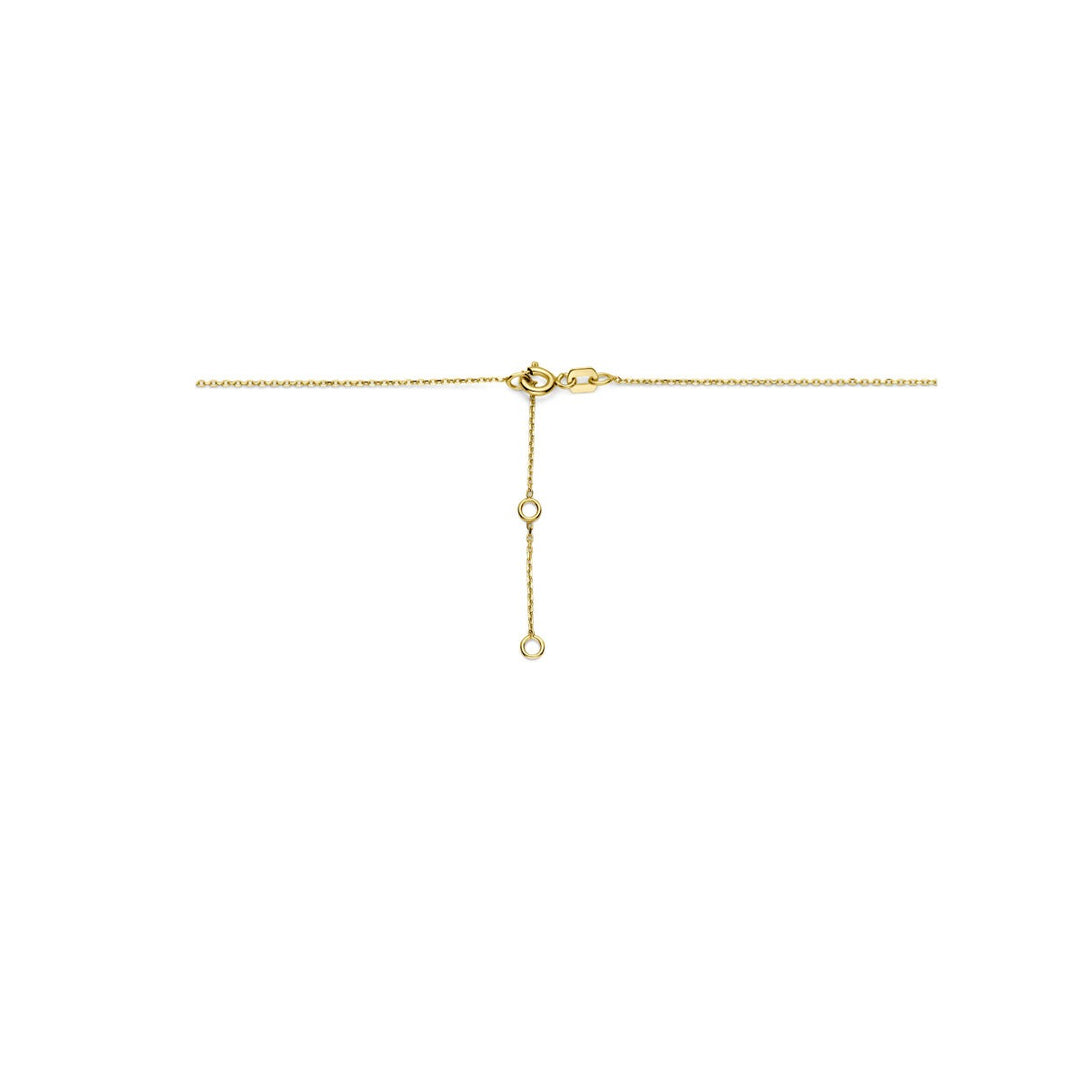 Gouden hartjes collier – 14k