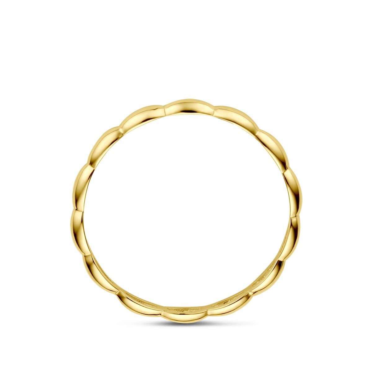 Gouden damesring – 14k geelgoud