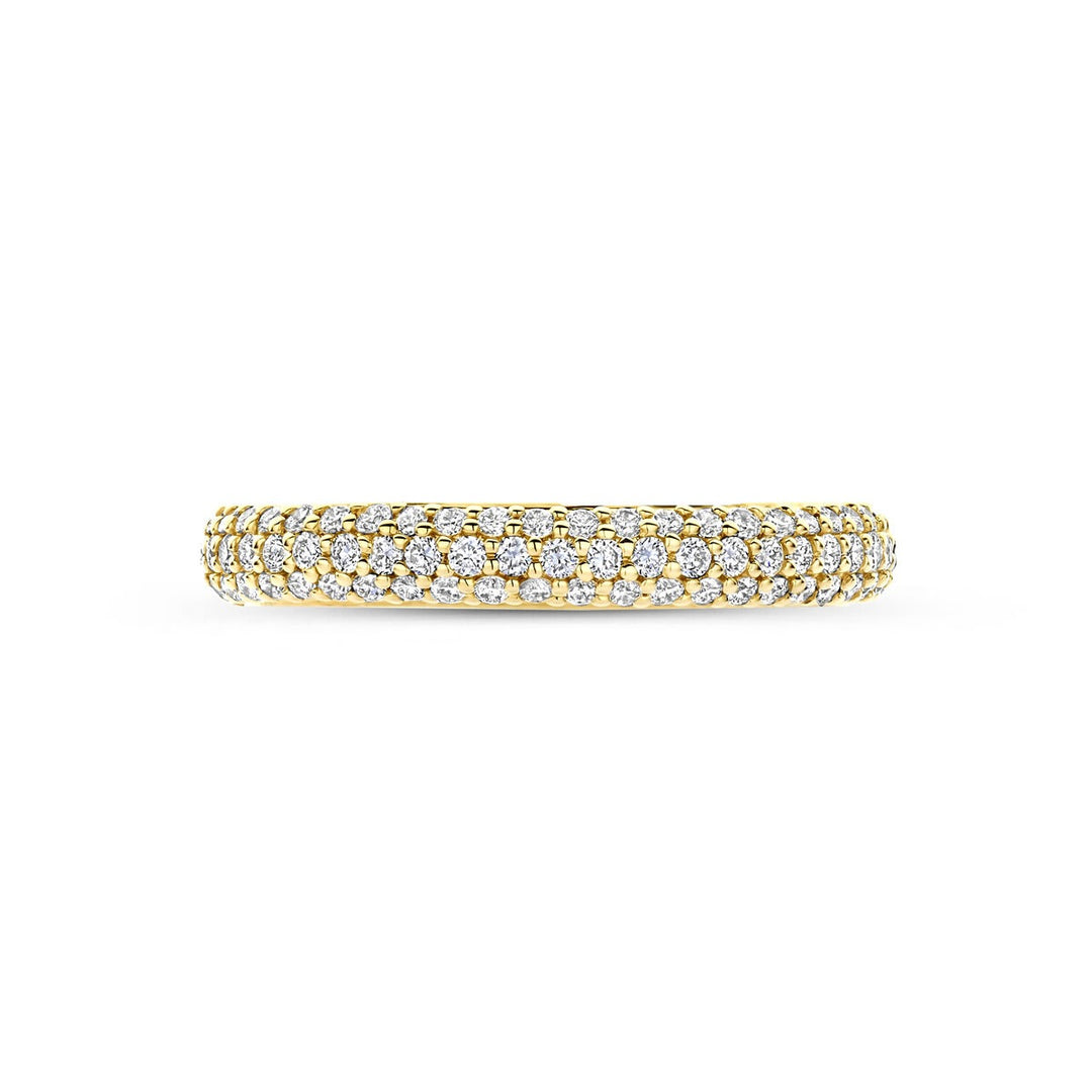 14k Geelgouden Ring met Lab Grown Diamant 0.48 ct
