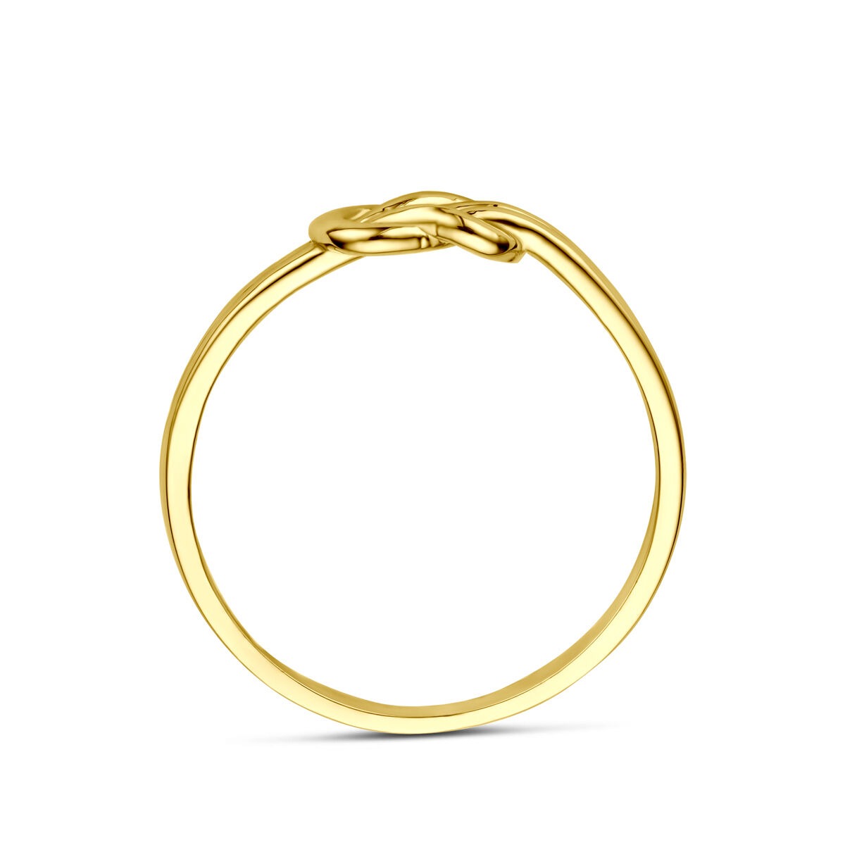 Gouden damesring – 14k geelgoud