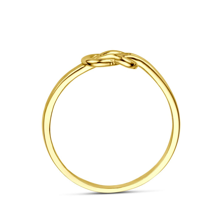 Gouden damesring – 14k geelgoud