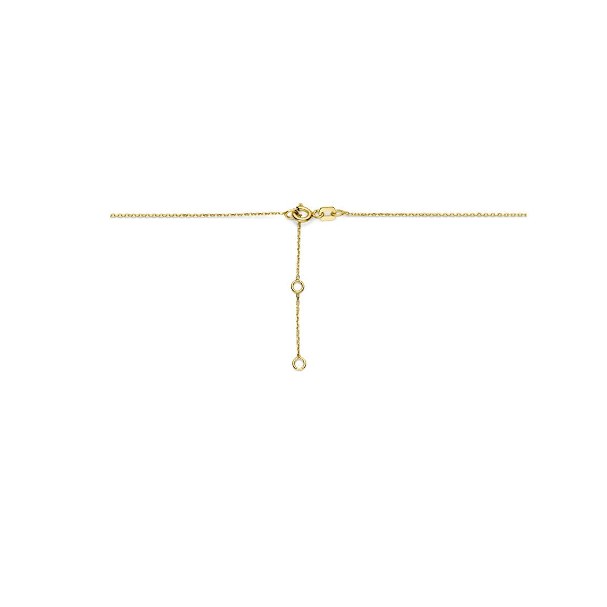Gouden hartjes collier – 14k