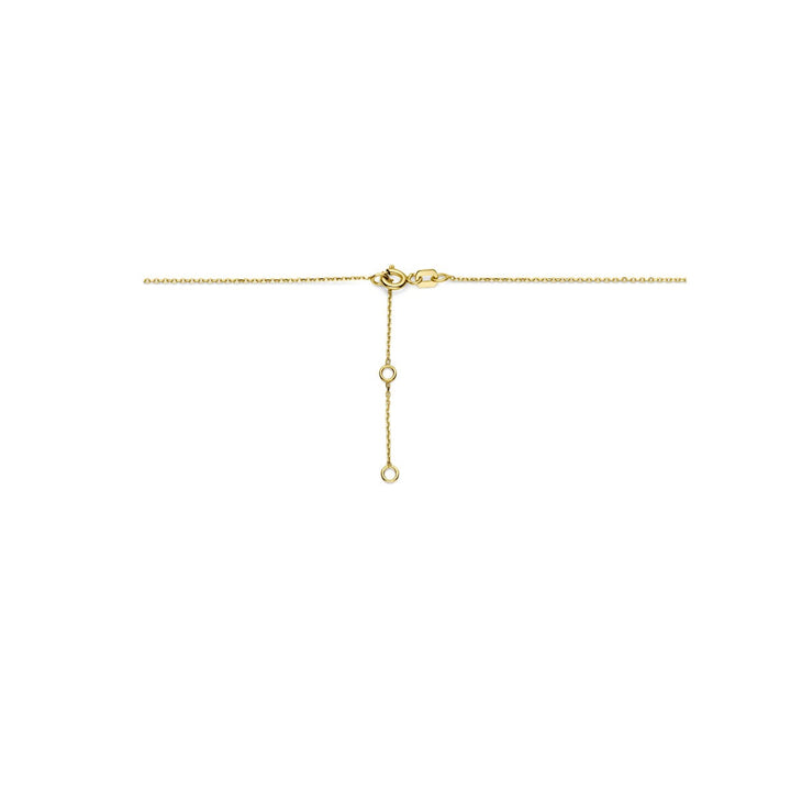 Gouden hartjes collier – 14k