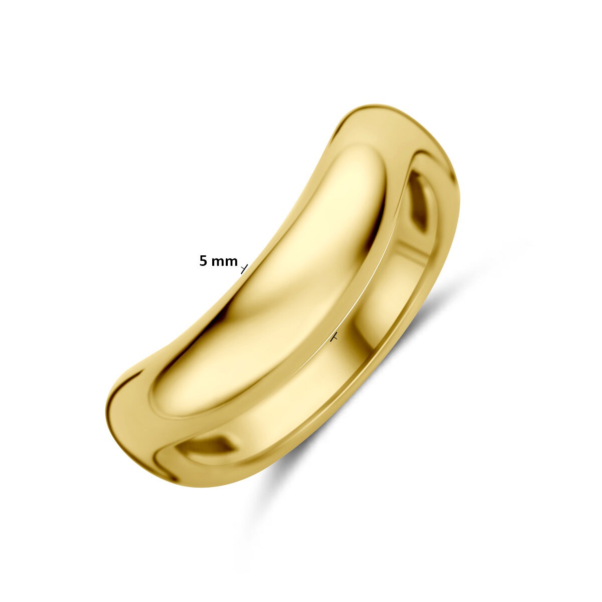 14k Geelgouden ring