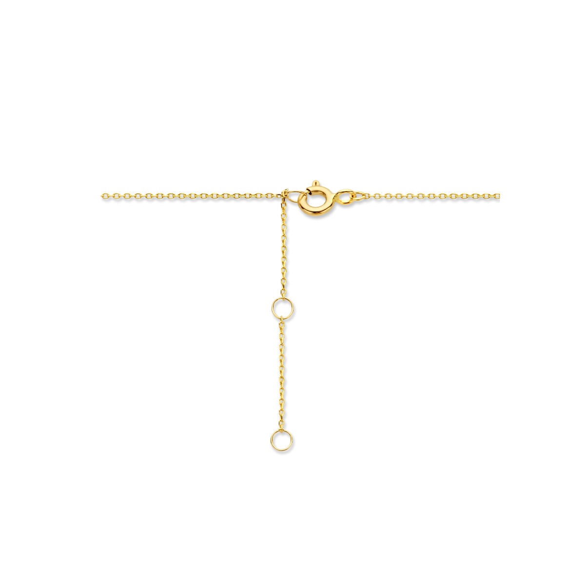 9k Geelgouden collier verstelbaar (40–44 cm)