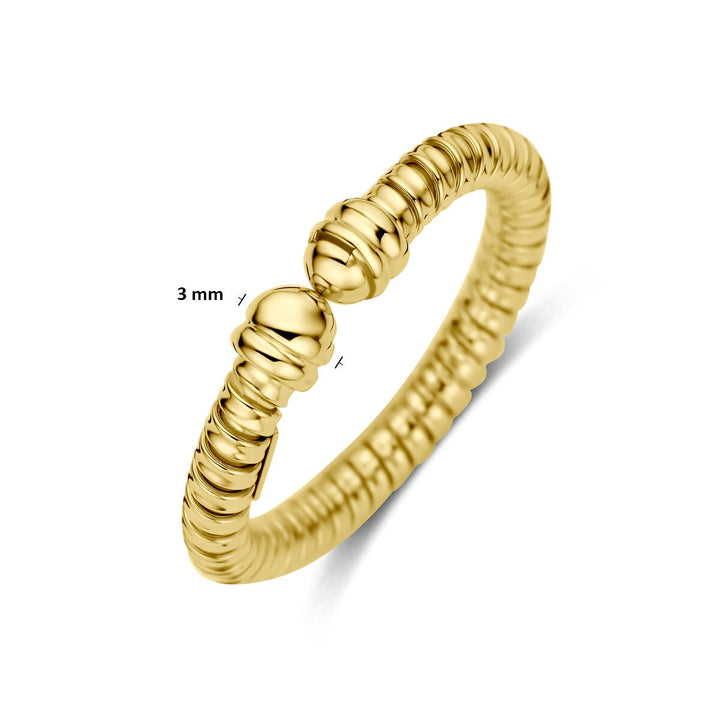 14k Geelgouden Ring 3 mm Dames