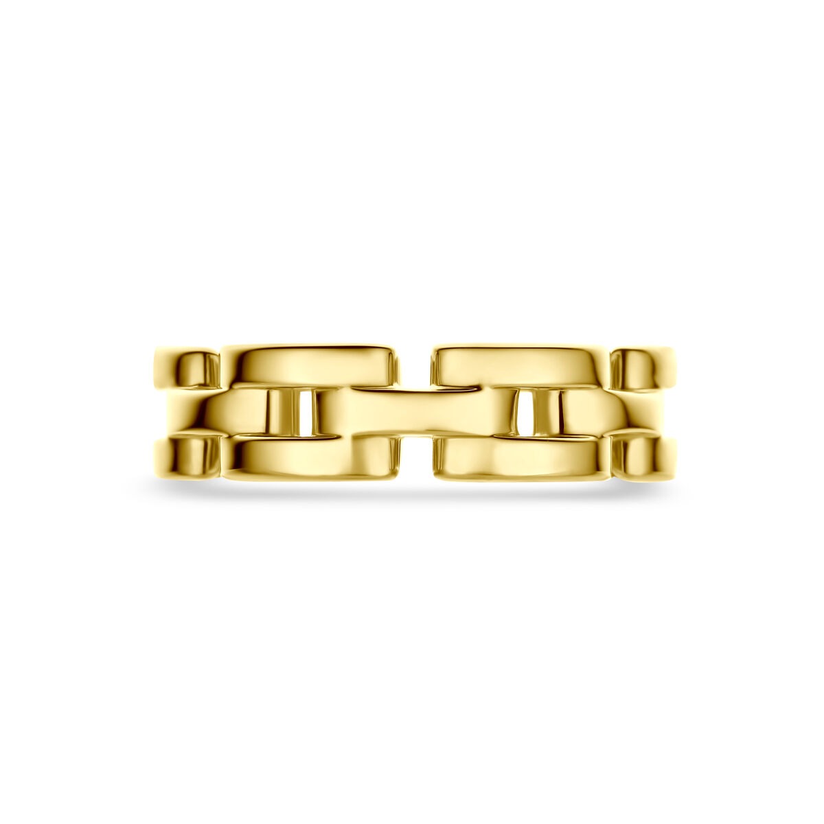 14k geelgouden dames ring
