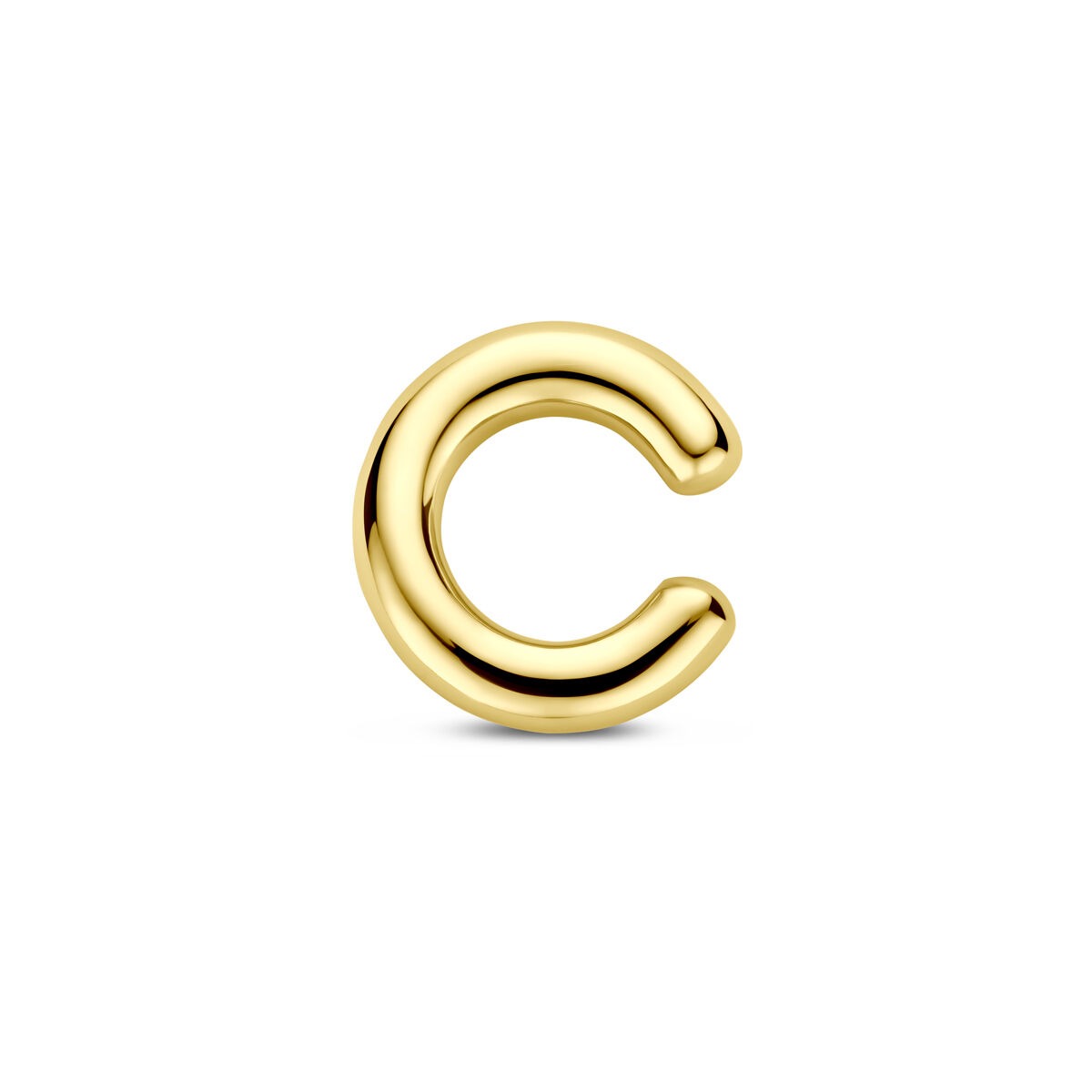 Verguld zilveren ear cuff – 925 zilver