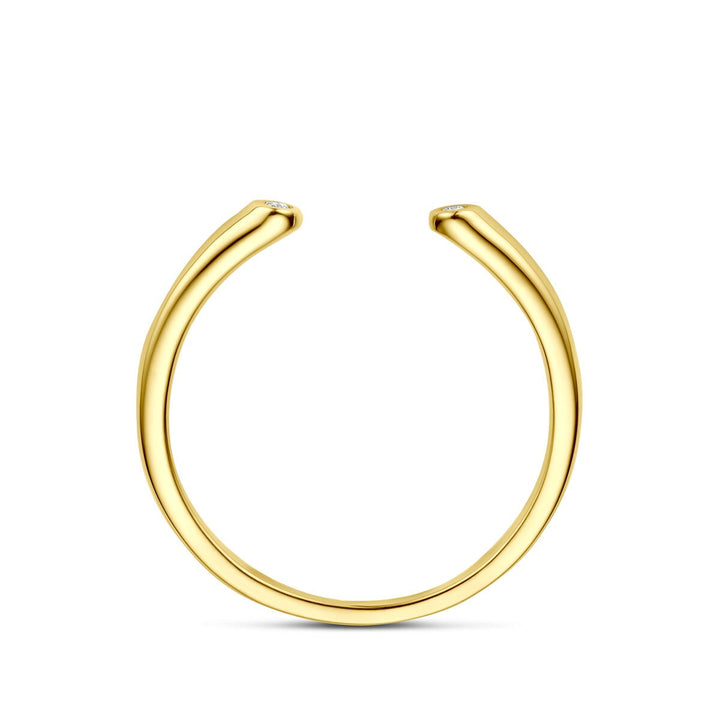 Gouden ring met diamant – 14k