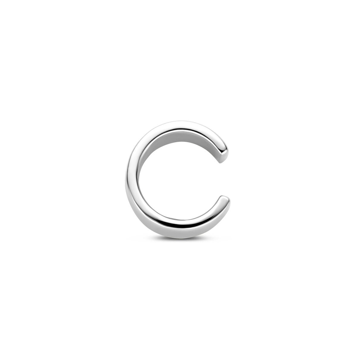 Zilveren ear cuff – gerhodineerd 925 zilver