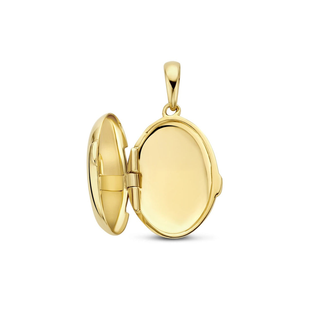 14k Geelgouden Medaillon Ovaal