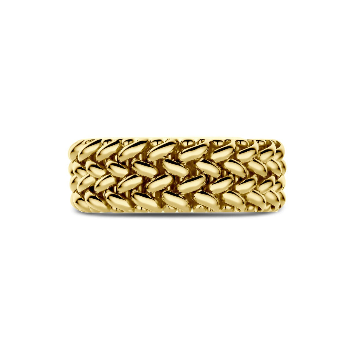 14k geelgouden dames ring