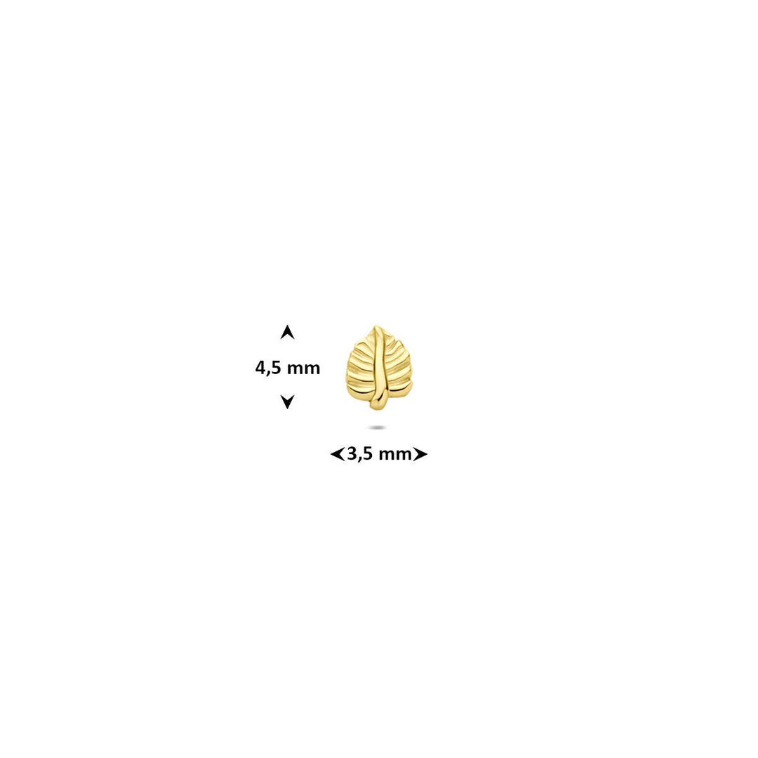 9k Gouden piercing blad
