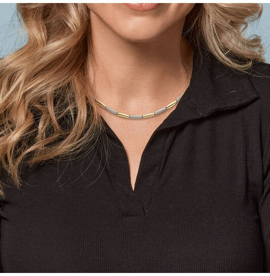 Boccia Titanium Collier Bicolor NL 08082-02