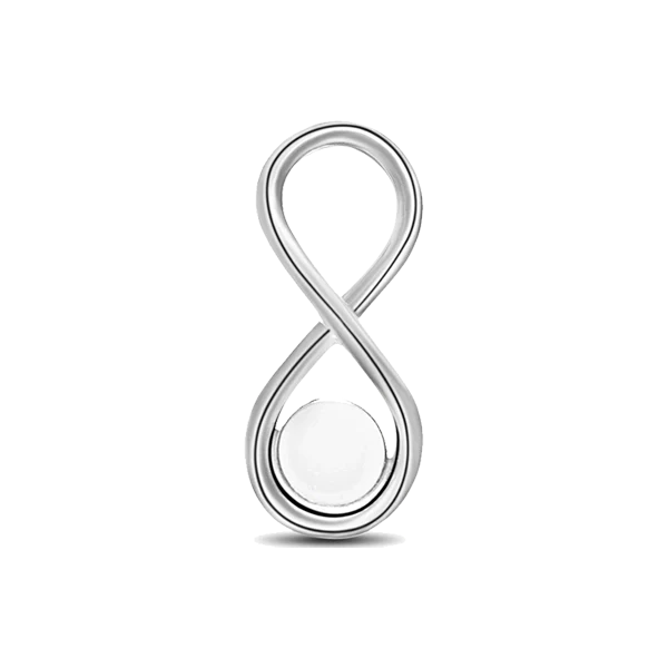 Infinity | Ash Pendant Silver