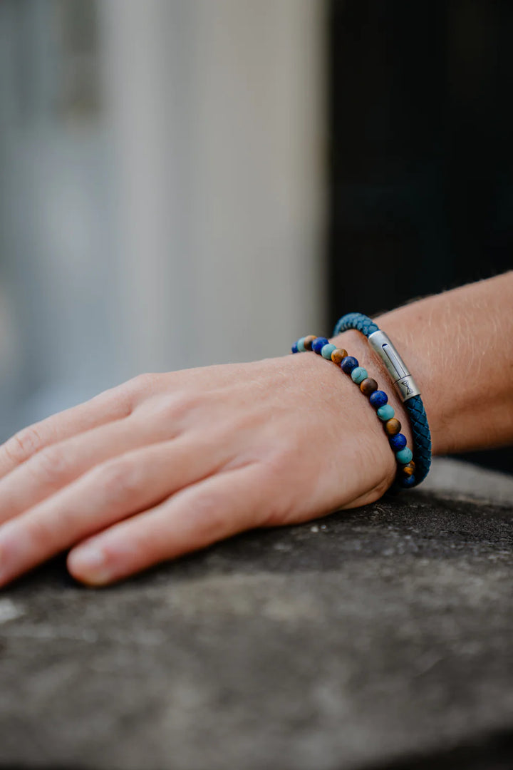 Beaded bracelet men - Mount Sinai - 6mm