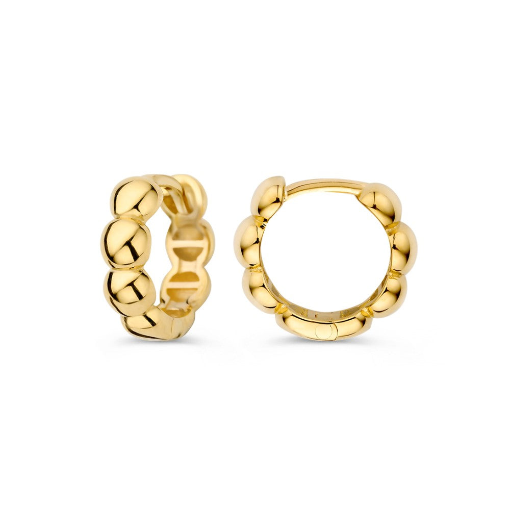 Oorringen geelgoud