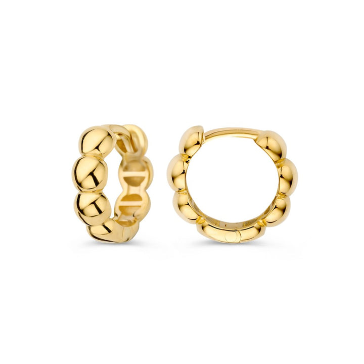 Oorringen geelgoud