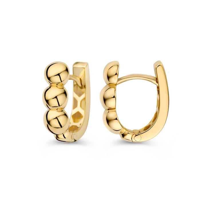 Oorringen geelgoud