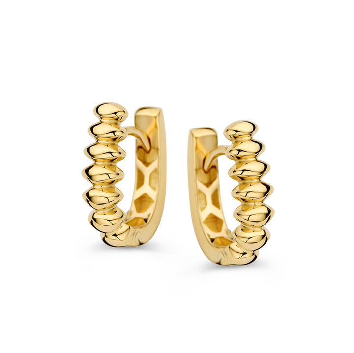 Oorringen geelgoud